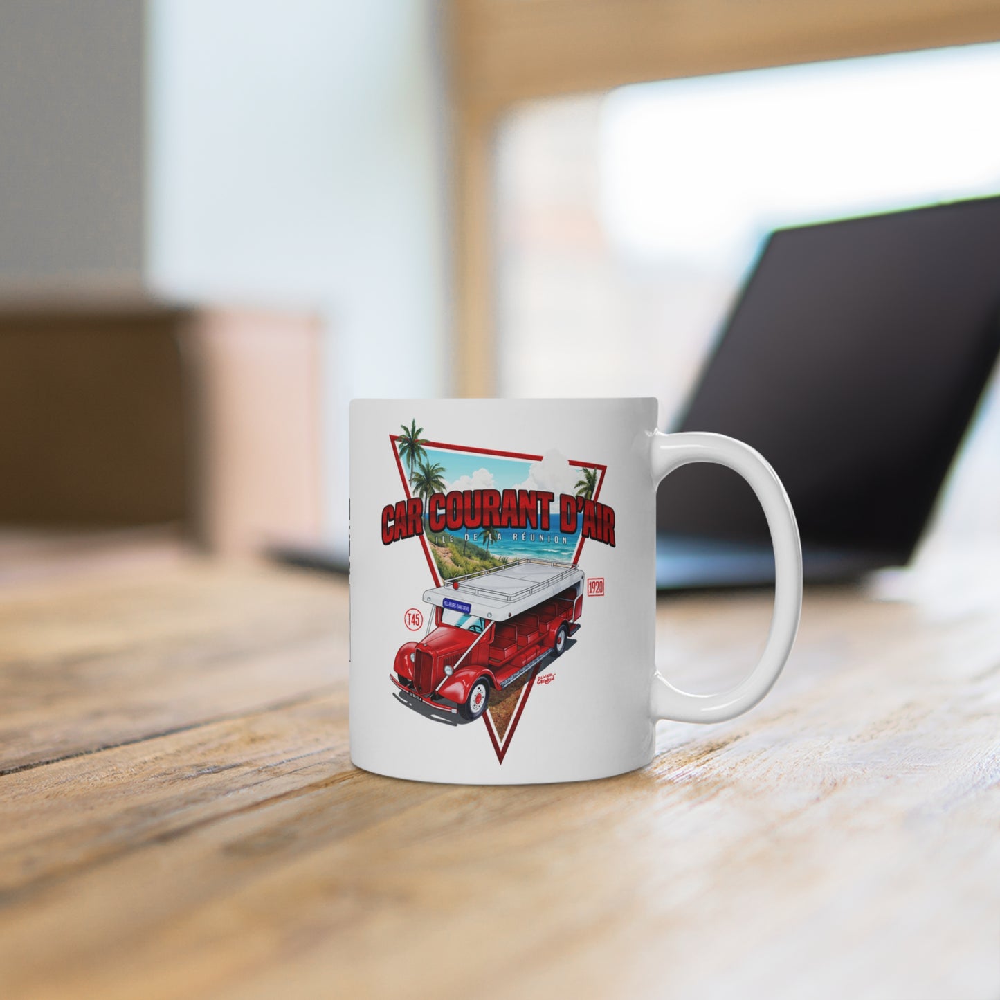 Mug Car Courant d'air - Ile de la Réunion