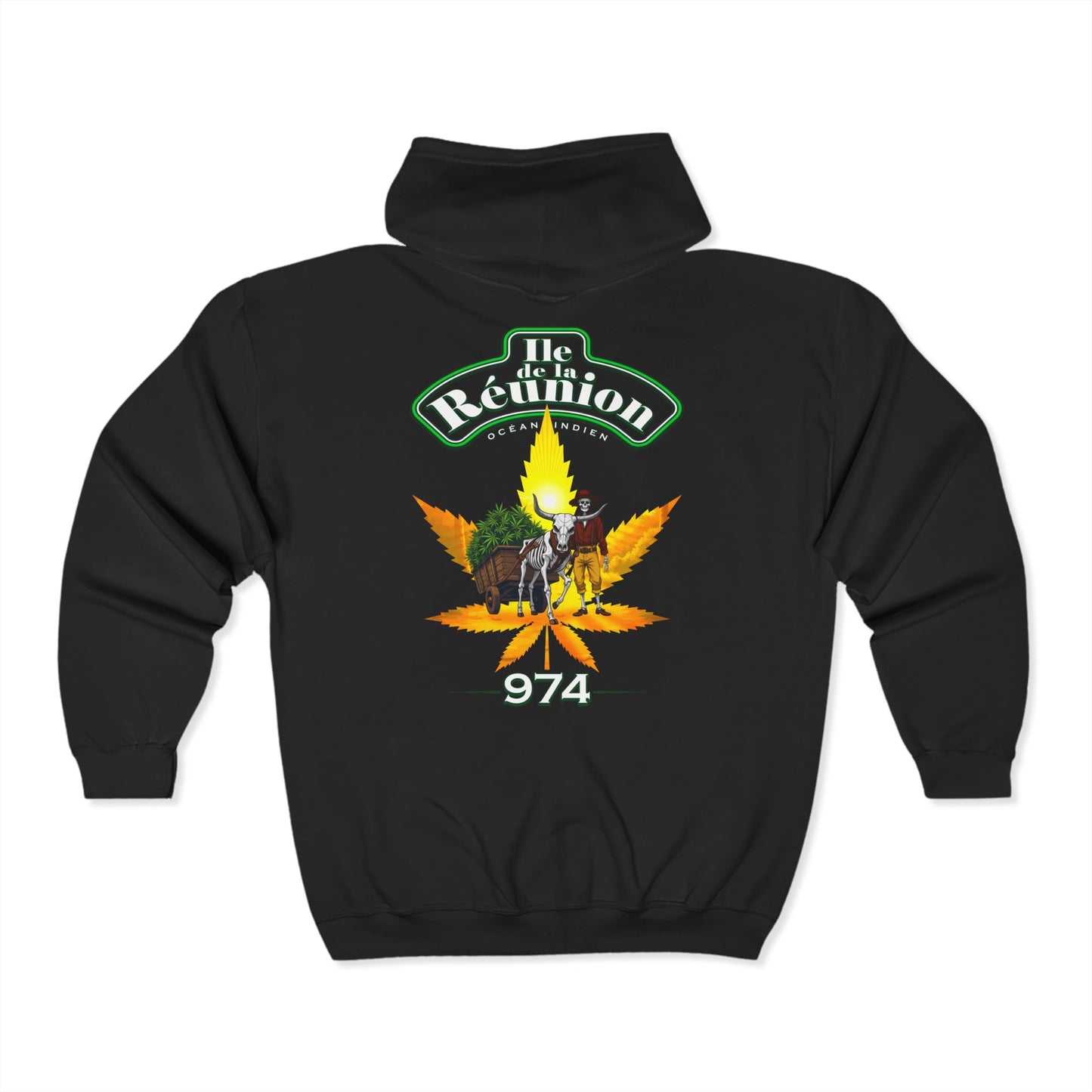 Ile de la Réunion 974 - Charette Zamal - C25 - Sweatshirt