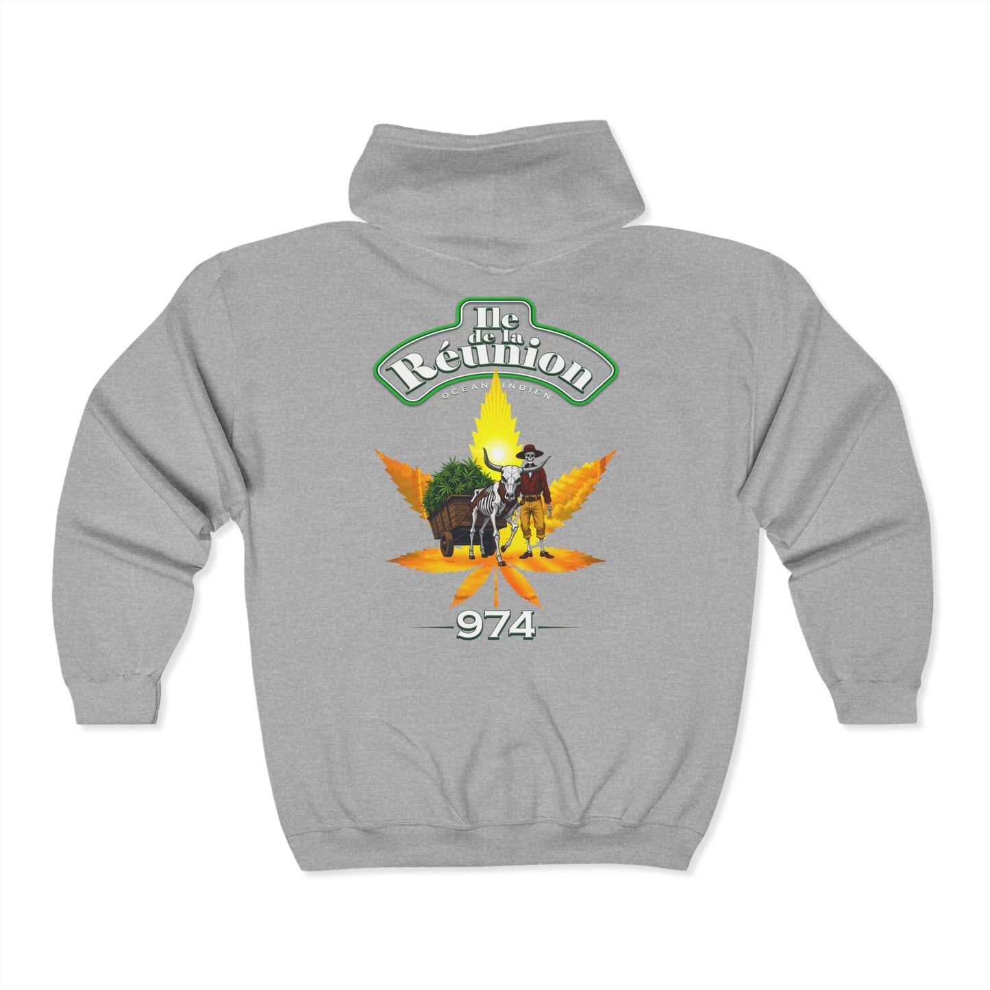 Ile de la Réunion 974 - Charette Zamal - C25 - Sweatshirt