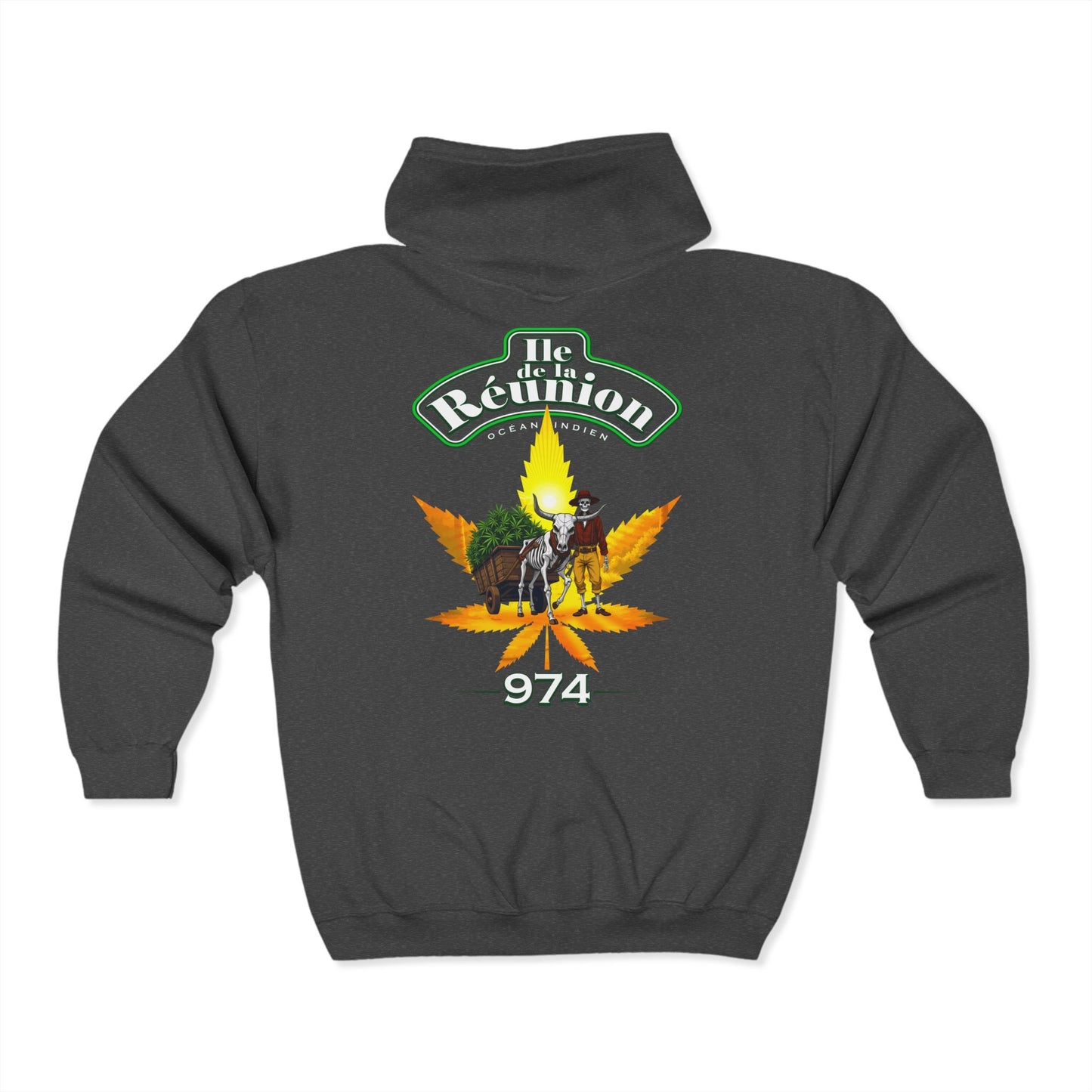 Ile de la Réunion 974 - Charette Zamal - C25 - Sweatshirt