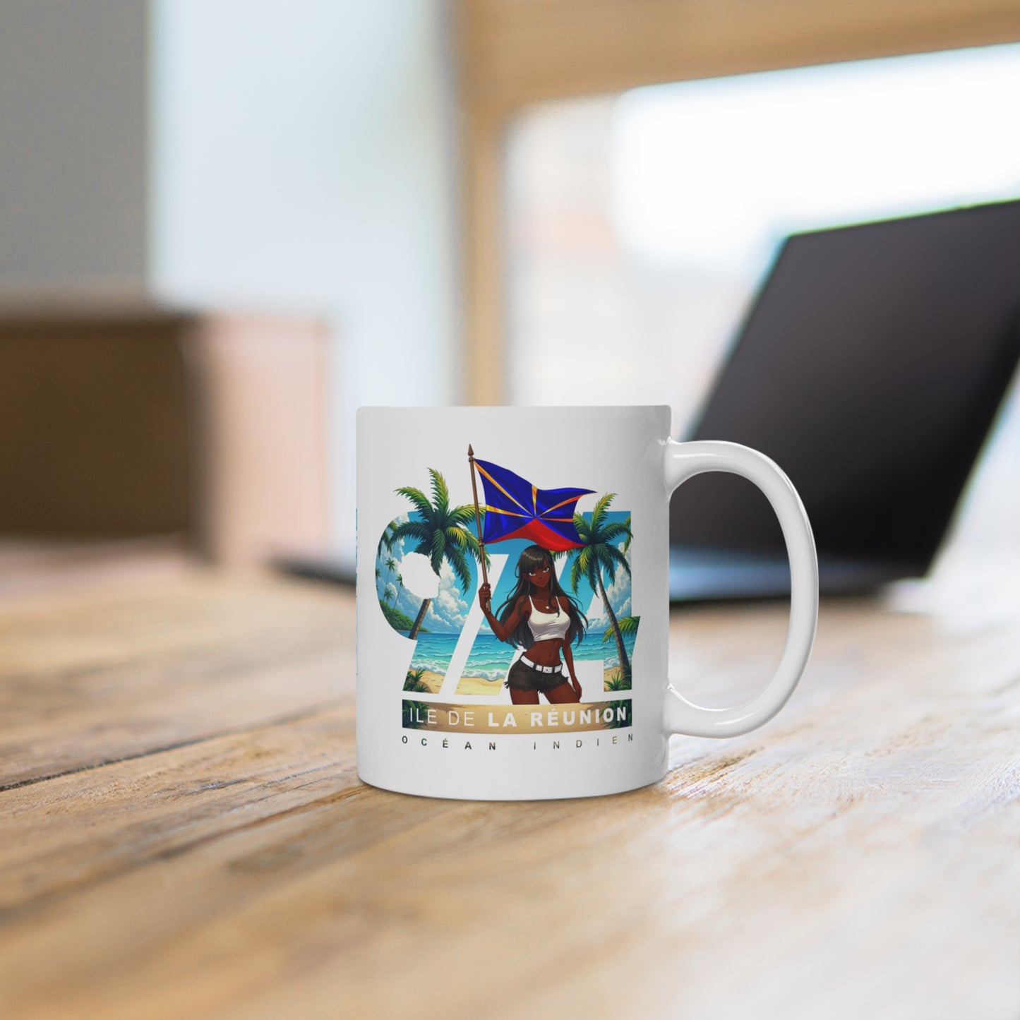 Mug 974 Ile de la Réunion - Kafrine C25