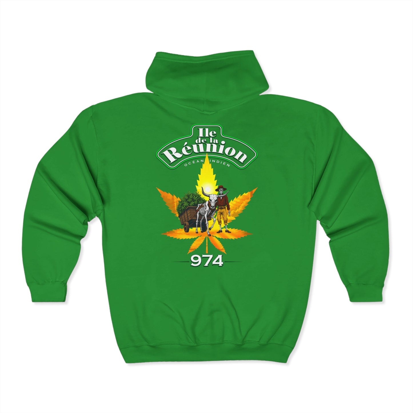 Ile de la Réunion 974 - Charette Zamal - C25 - Sweatshirt