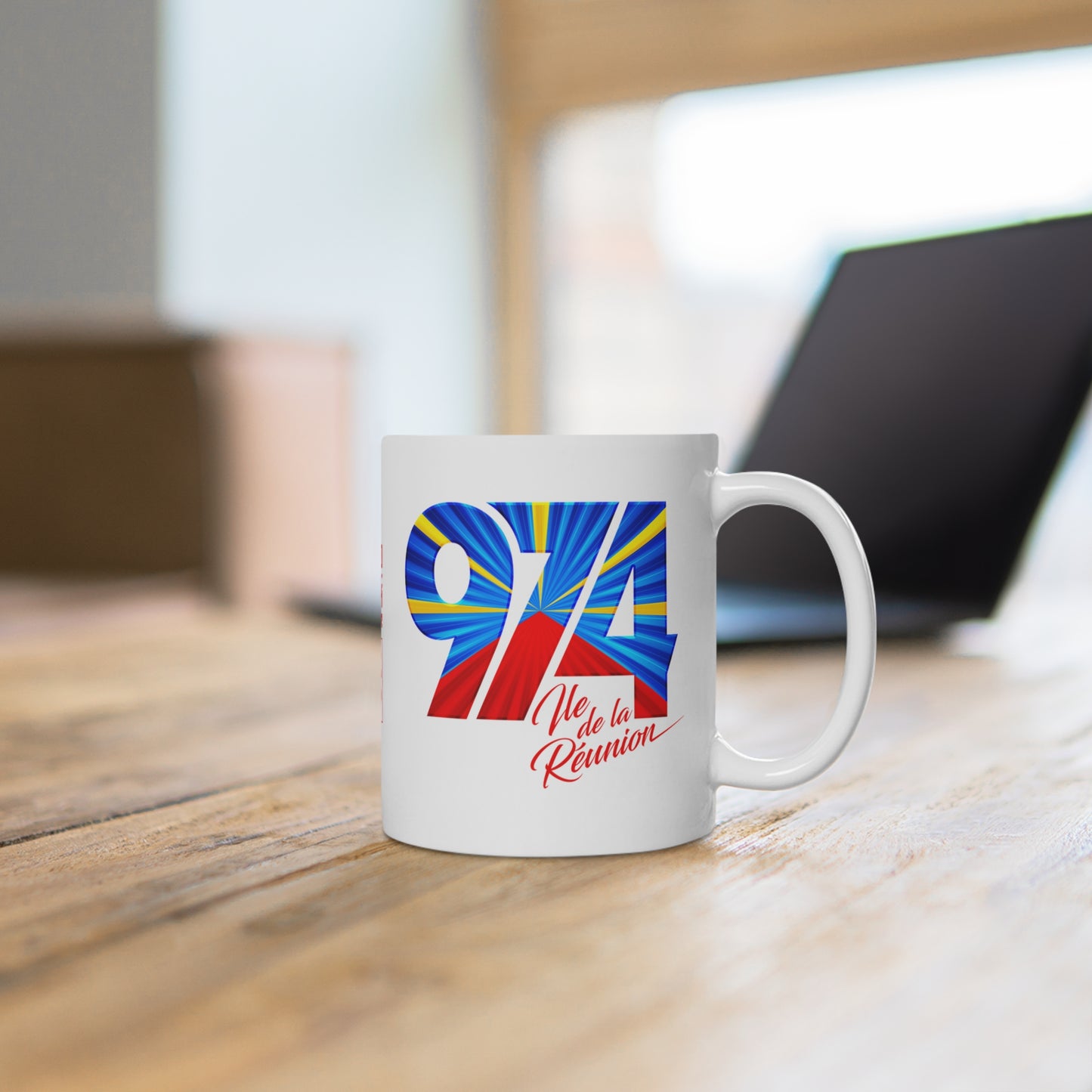 Mug 974 Ile de la Réunion - Signature Maveli