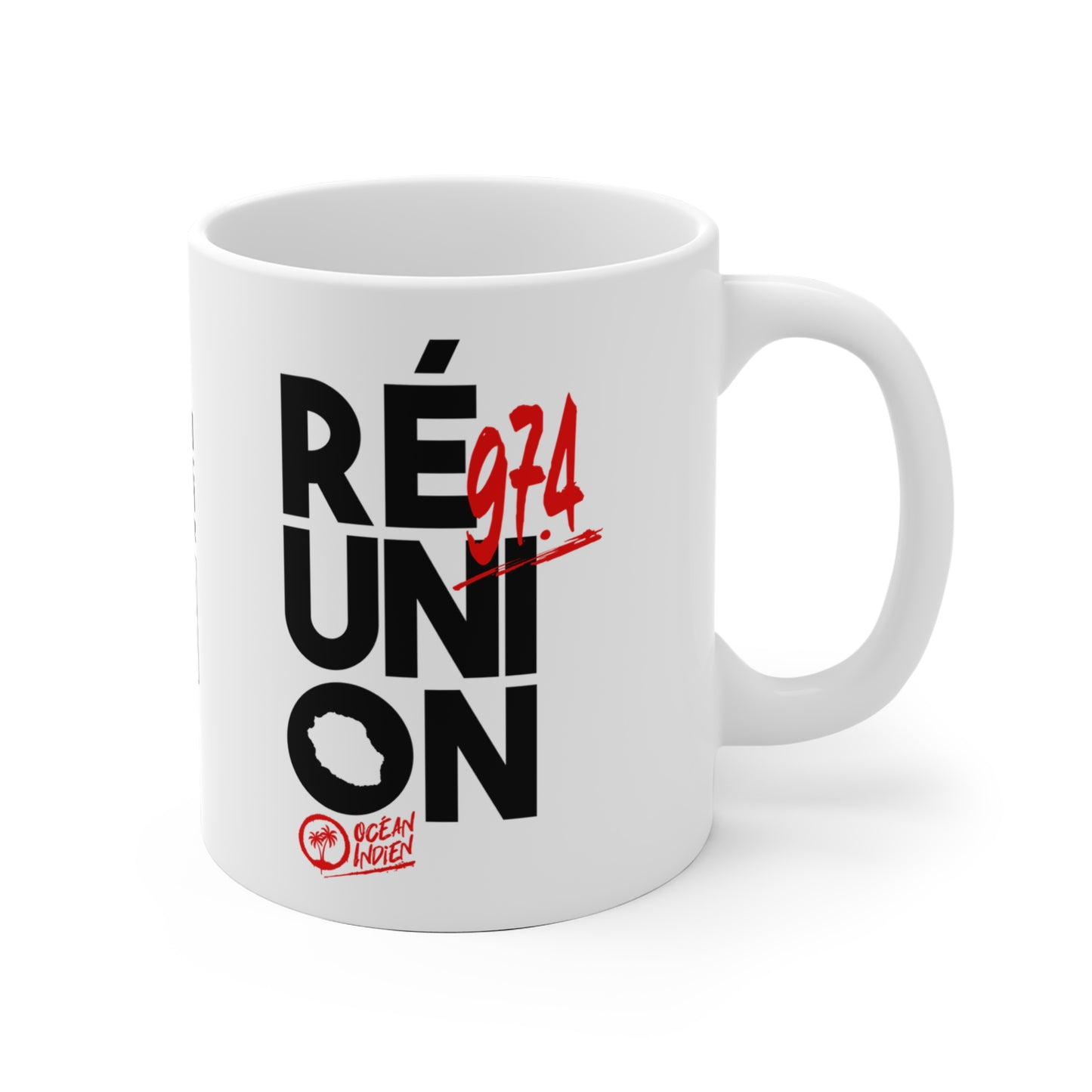 Mug 974 Réunion Graffiti C25 BR