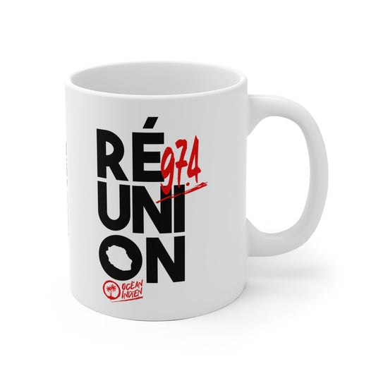 Mug 974 Réunion Graffiti C25 BR