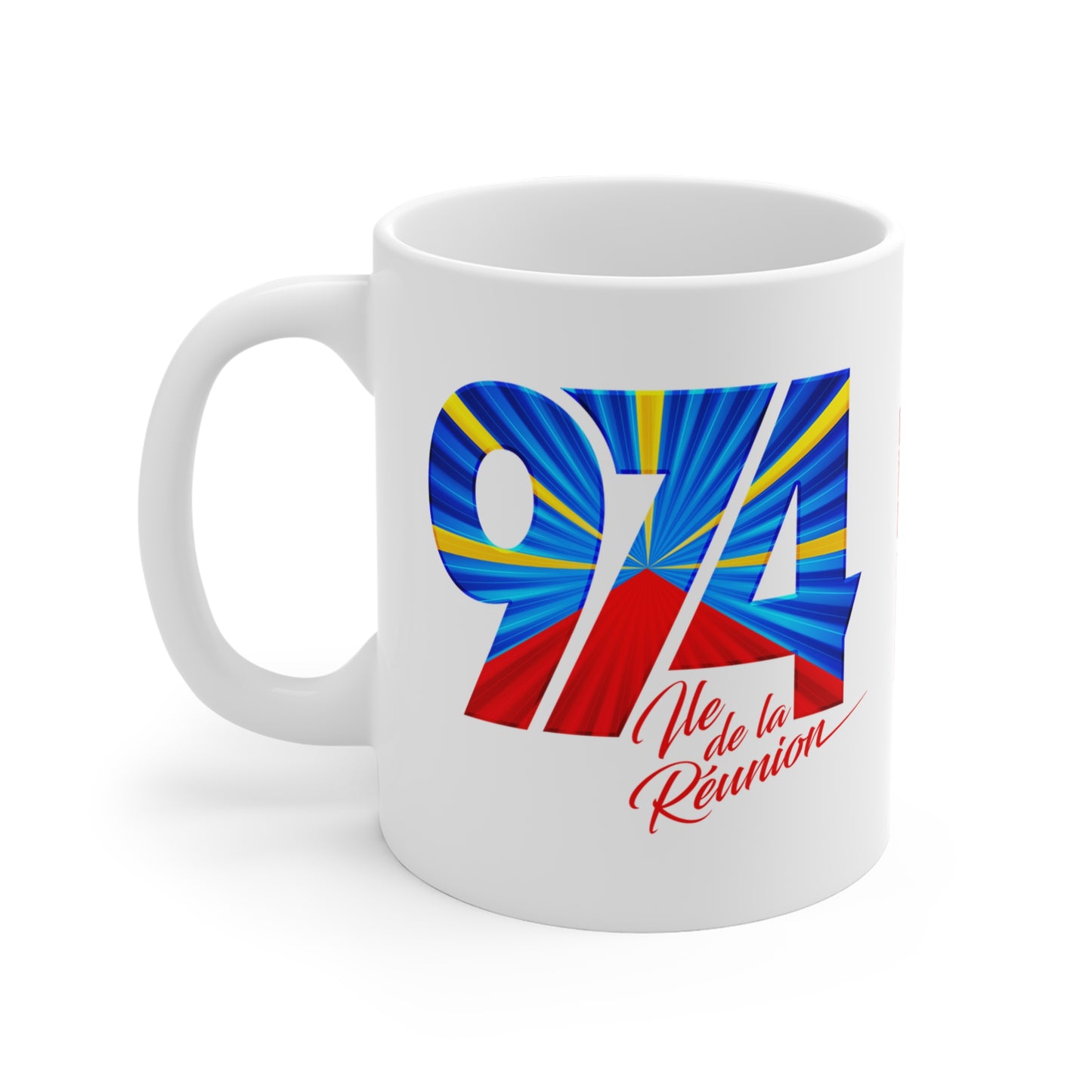 Mug 974 Ile de la Réunion - Signature Maveli