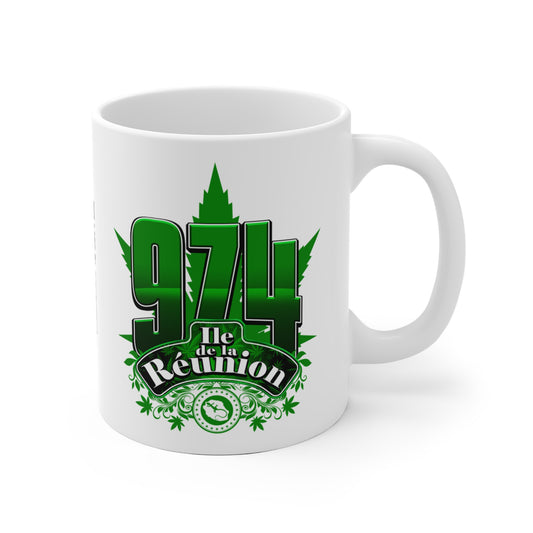 Mug Ile de la Réunion 974 - Zamal C25 B