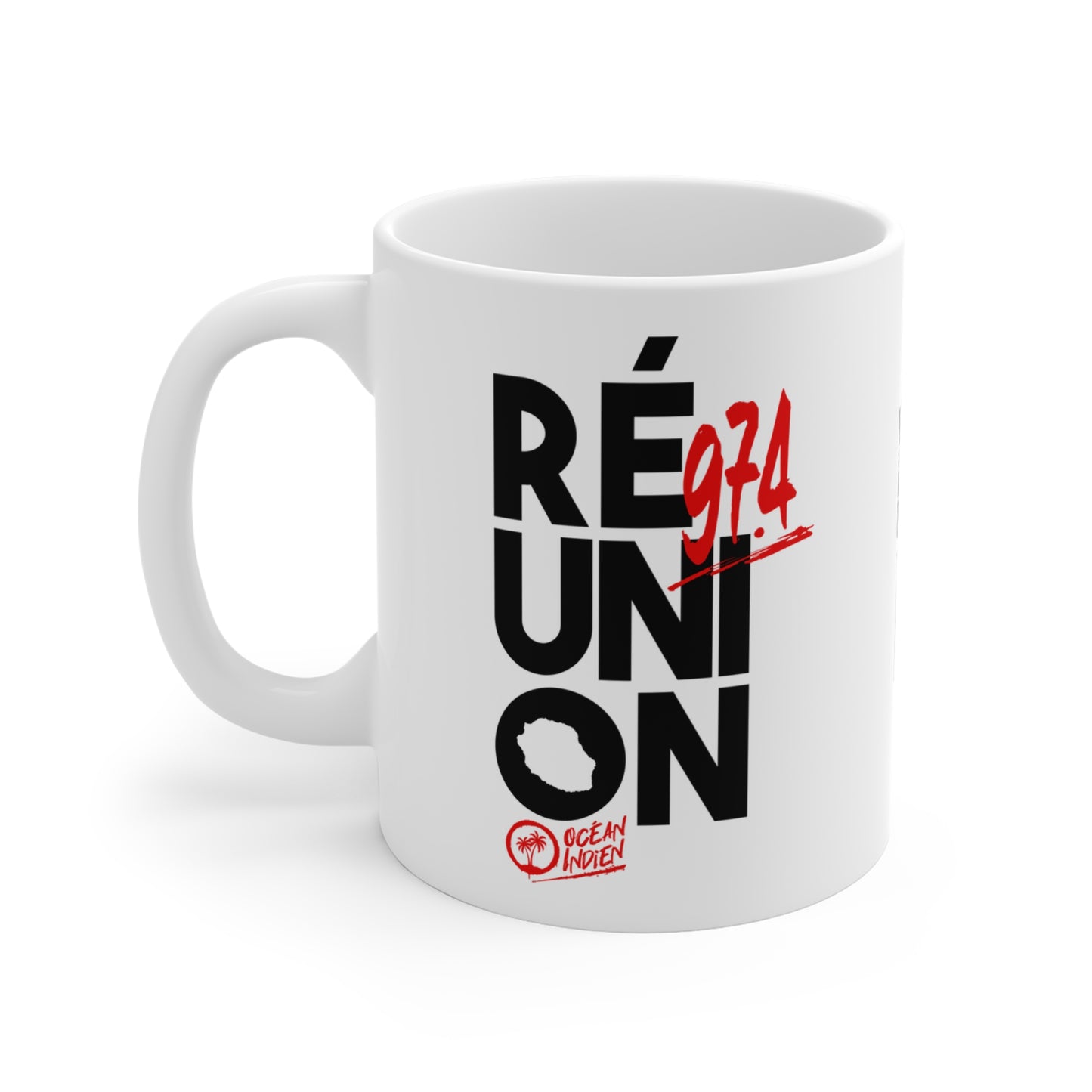 Mug 974 Réunion Graffiti C25 BR