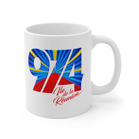 Mug 974 Ile de la Réunion - Signature Maveli