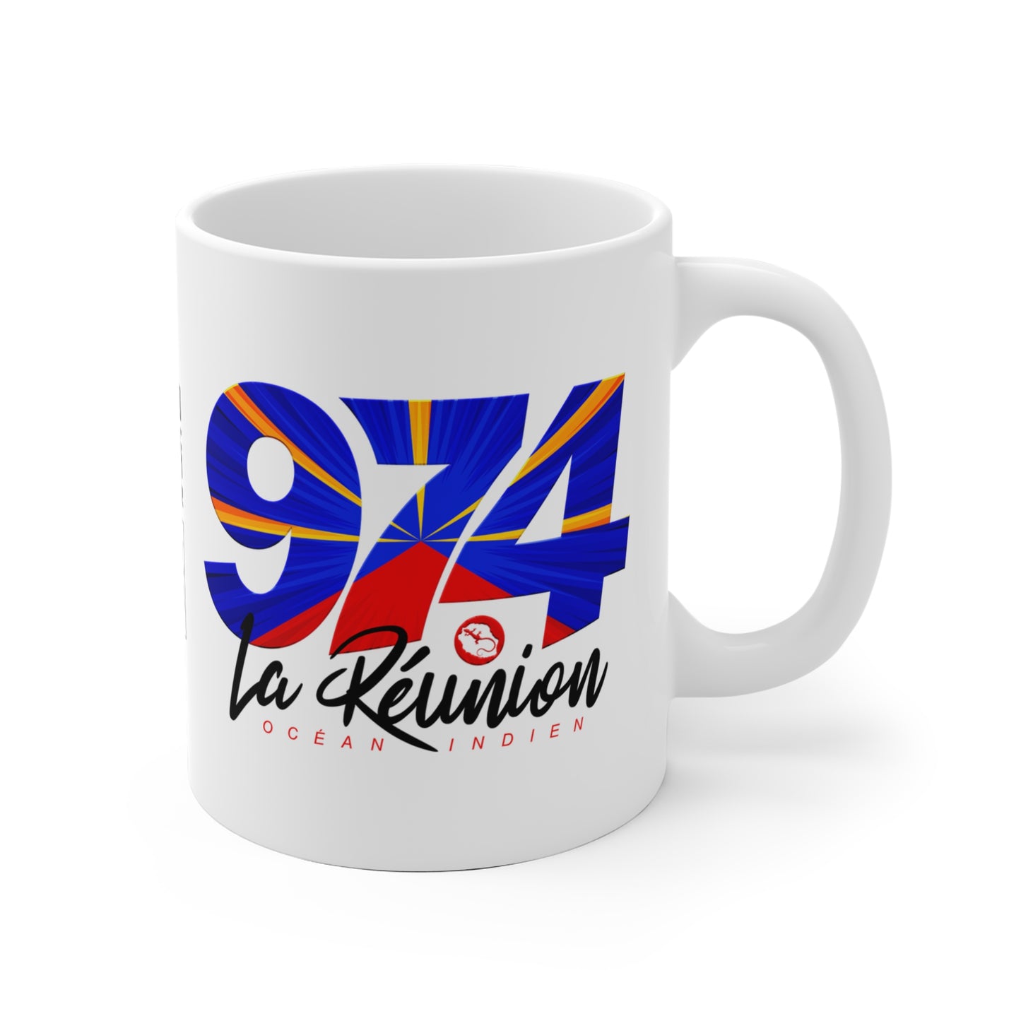 Mug 974 La Réunion - Big B - Mavéli C25